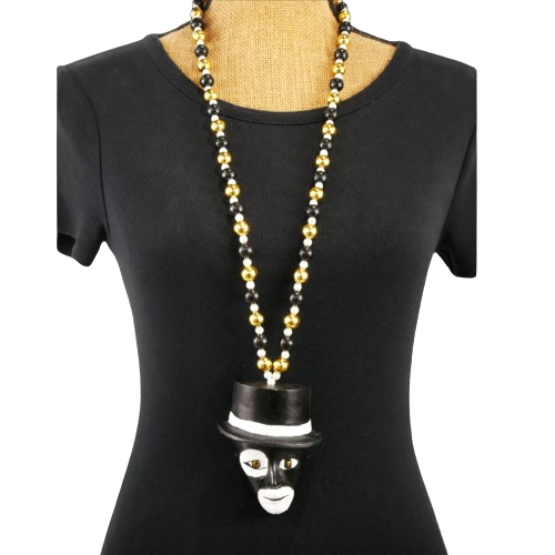 Top Hat Hand Strung Beads