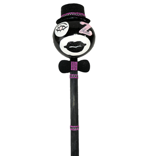 Black and Pink Coconut Stick